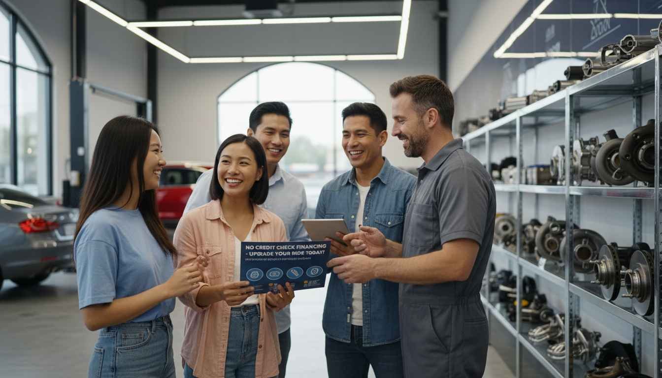 finance auto parts no credit check