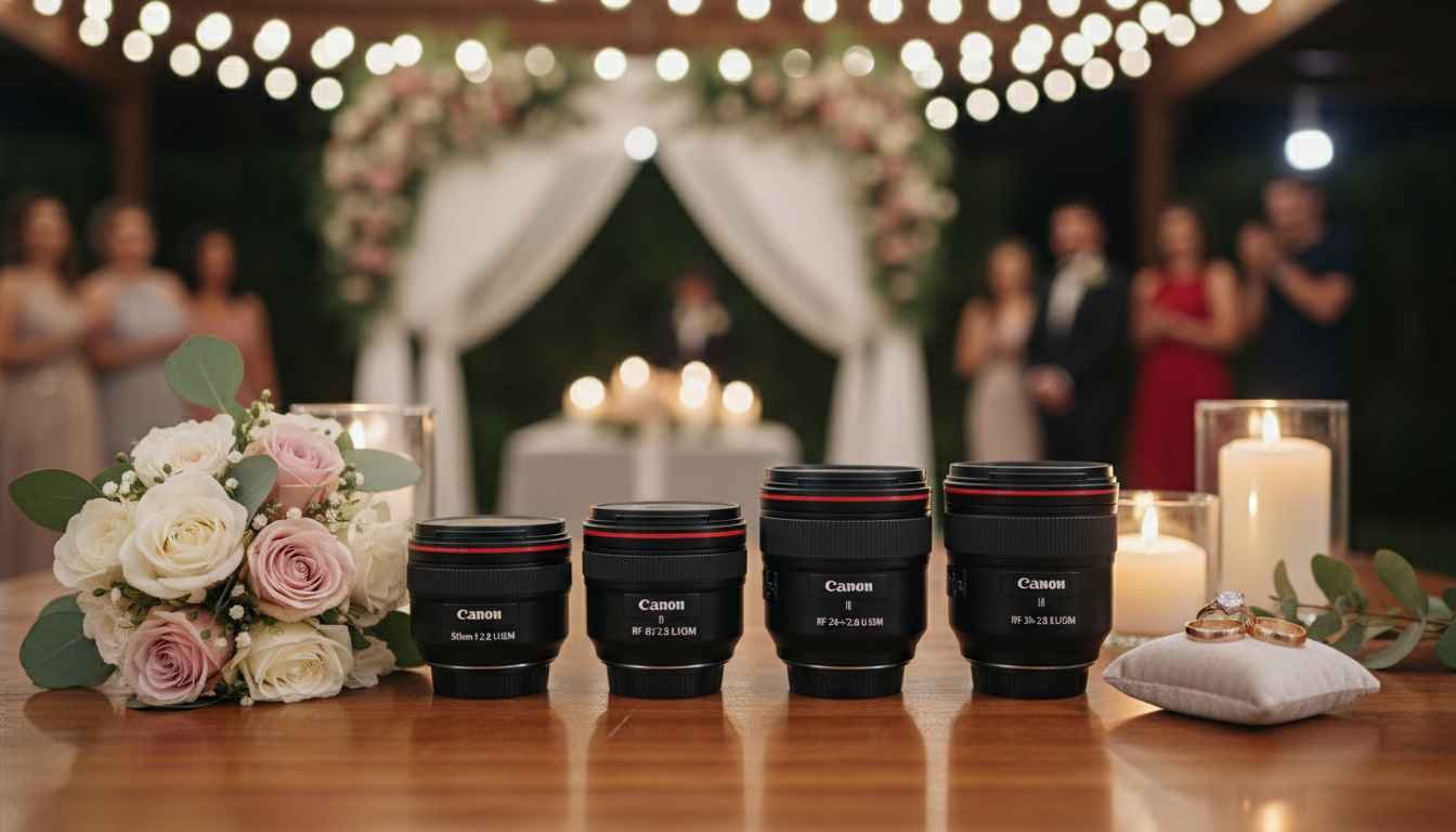 good canon lenses for wedding photography