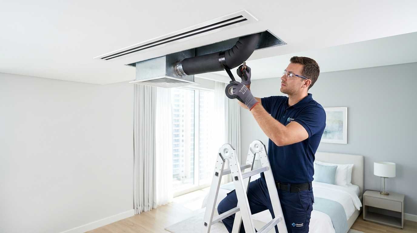 AC vents sweating